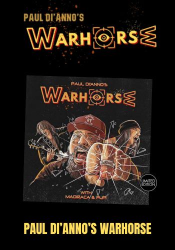 Paul Di'annos Warhorse - Paul Di'Anno's Warhose [LP] Limited Transparent Orange Colored Vinyl