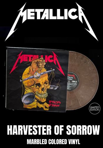 Metallica - Harvester Of Sorrow [LP] Limited Marbled Colored Vinyl (import)