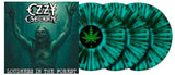 Ozzy Osbourne - Loudness In The Forest [3LP] Limited & Numbered Turquoise & Black Splatter Colored Vinyl (import)