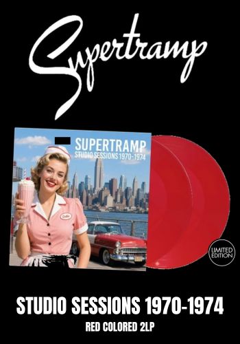 Supertramp - Studio Sessions 1970-1974 [2LP] Limited Red Colored Vinyl, Gatefold (import)