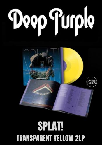 Deep Purple - Splat! [2LP] Limited 180gram Transparent Yellow Colored VInyl