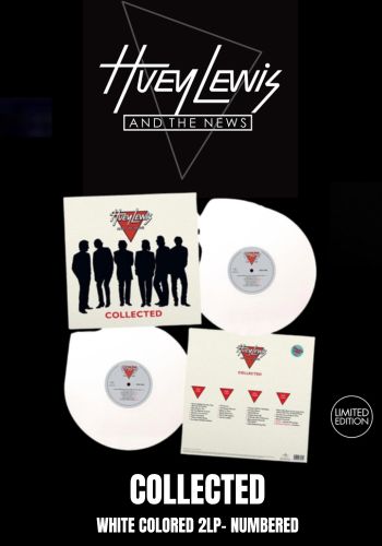 Huey Lewis & The News - Collected [2LP] Limited 180gram White Colored Vinyl, Booklet, Gatefold, Numbered