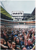 Oasis - Wembley Live '25 [3LP Box] Limited & Numbered White Colored Vinyl, Poster, Ticket