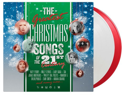 Greatest Christmas Songs Of The 21st Century [2LP] (LIMITED 1 LP WHITE & 1 LP RED 180 Gram Audiophile Vinyl, Numbered, insert, limited, import)