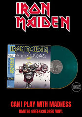 Iron Maiden - Can I Play With  Madness [LP] Limited Green Colored Vinyl, OBI, Insert (import)