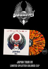 Journey - Japan Tour 81 [2LP] Limited Orange, Yellow, & Black