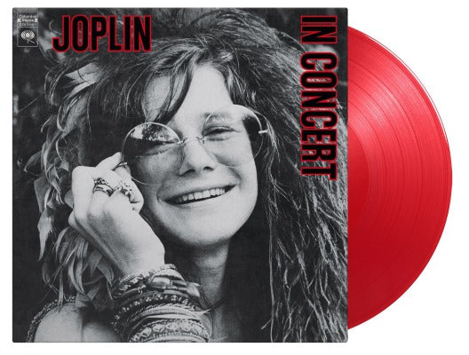 Janis Joplin - Joplin In Concert [2LP] (LIMITED TRANSLUCENT RED 180 Gram Audiophile Vinyl, deluxe gatefold, numbered to 2000)