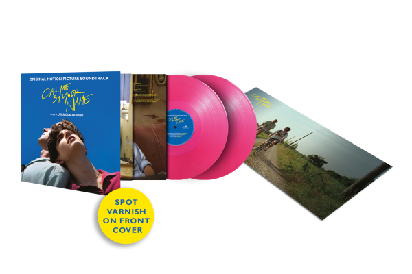 Call Me By Your Name (Soundtrack) [2LP] (LIMITED TRANSLUCENT PINK 180 Gram Audiophile Vinyl, poster, deluxe gatefold with spot-varnish, insert, numbered to 25,000)