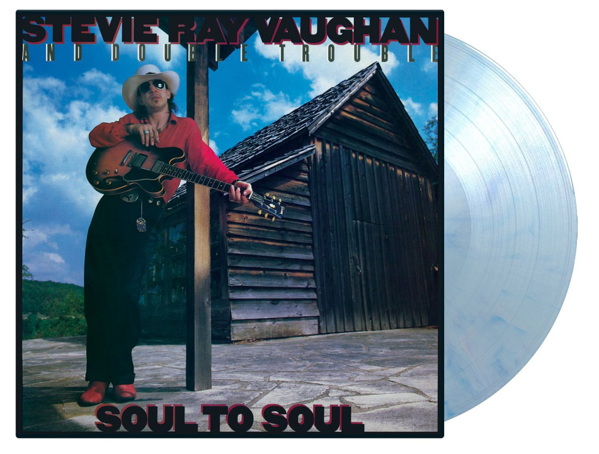 Stevie Ray Vaughan & Double Trouble - Soul To Soul [LP] Limited 180gram Blue Marbled Colored Vinyl, Numbered (import)