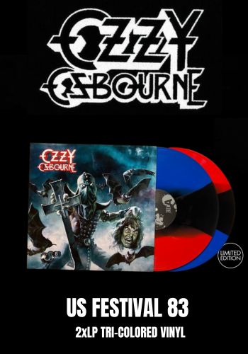 Ozzy Osbourne -US Festival '83 [2LP] Limited Tri-Colored Vinyl, Gatefold (import)