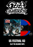 Ozzy Osbourne -US Festival '83 [2LP] Limited Tri-Colored Vinyl, Gatefold (import)