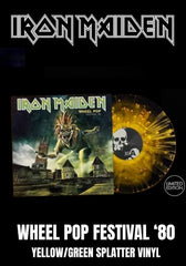 Iron Maiden - Wheel Pop Festival '80 [LP] Limited Yellow/Green Splatter Colored Vinyl (import)