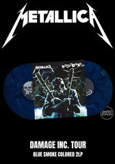 Metallica - Damage Inc. Tour [2LP] Limited Smoke Blue Colored Vinyl, Gatefold (import)