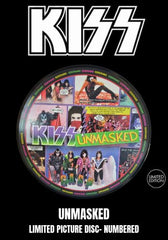 Kiss - Unmasked [LP] Limited Picture Disc, Numbered, Poster (import)