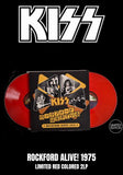 Kiss - Rockford Alive! 1975 [2LP] Limited Orange Colored Viny, Poster, Booklet (import)