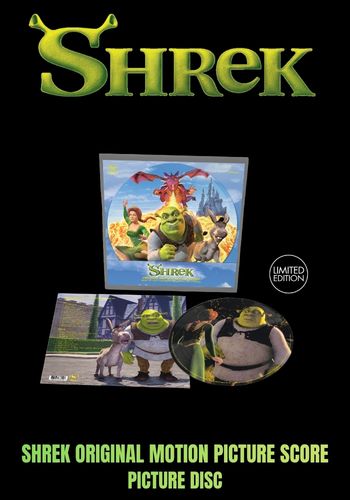 Shrek (Original Motion Picture Score) [LP] Limited 25th Anniversary Picture Disc