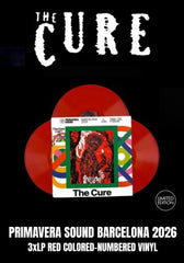 Cure, The - Primavera Sound Barcelona 2026 [3LP] Limited Red Colored, Numbered, Tri-fold Sleeve