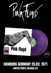 Pink Floyd - Hamburg Germany 25.02.1971 [2LP] Limited Purple Colored Vinyl, Numbered