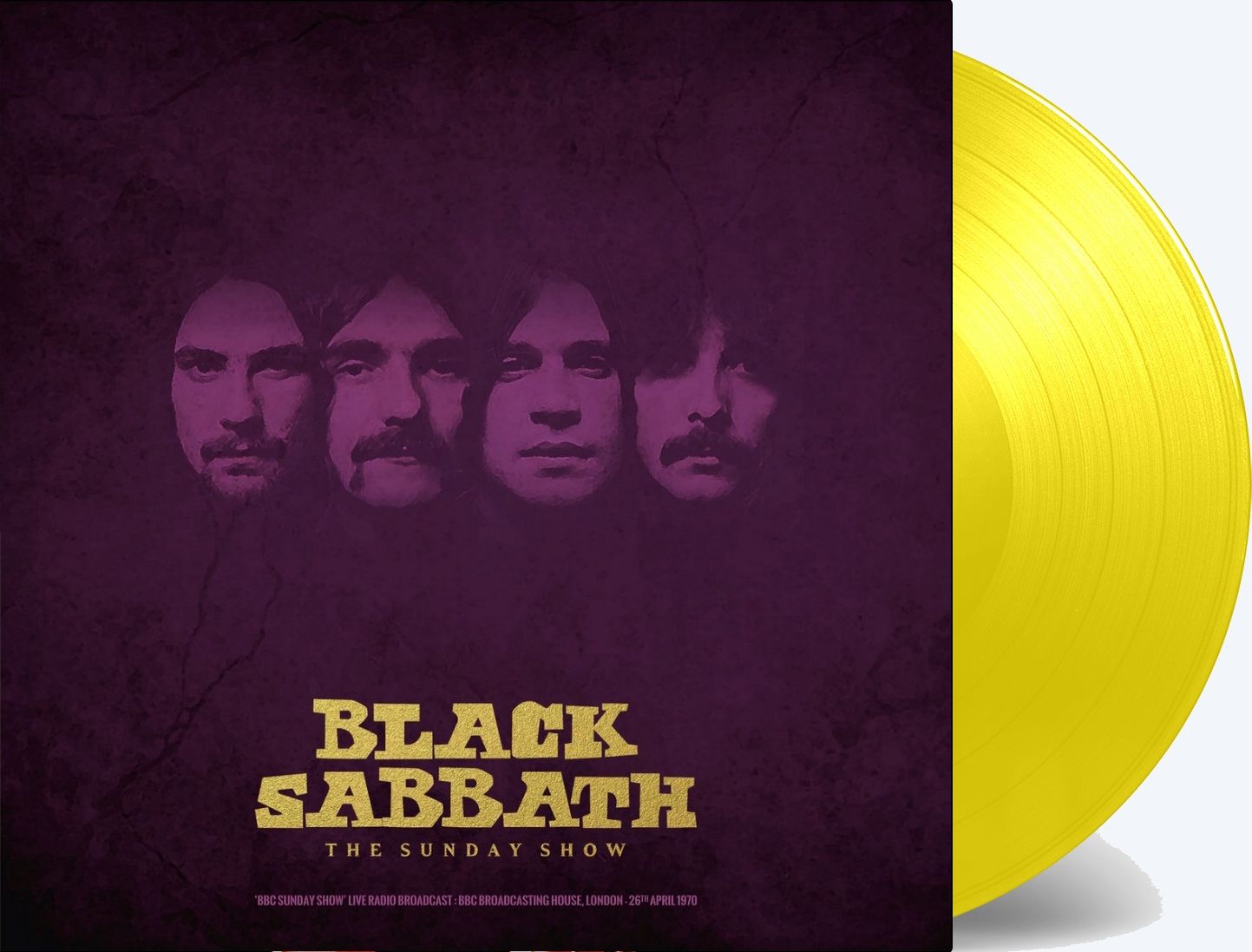 Black Sabbath - The Sunday Show [LP] Limited Yellow Colored Vinyl (import)
