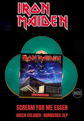 Iron Maiden - Scream For Me Essen [3LP] Limited Green Colored Vinyl, Numbered, Gatefold (import)