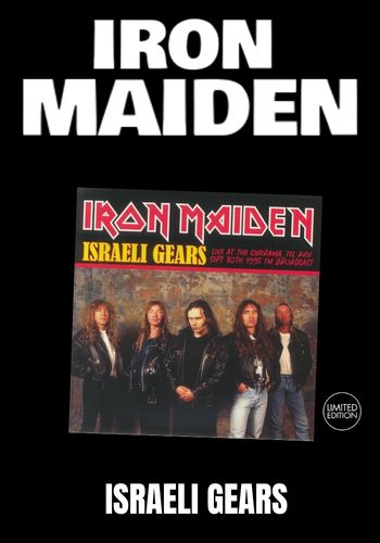 Iron Maiden - Israeli Gears [LP] Limited Black VInyl (import)
