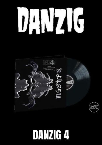 Danzig - Danzig 4 [LP] 2026 Black Vinyl Reissue, Gatefold
