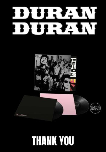 Duran Duran - Thank You  [2LP] 140gram Vinyl, Gatefold, Replica Fold-Out Poster