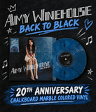 Amy Winehouse - Back To Black [LP] Limited 20th Anniversary Chalkboard Marble Colored Vinyl