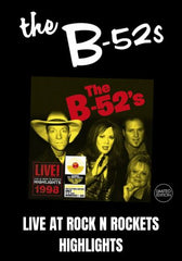 B-52's , The - Live At Rock N Rockets- Highlights [LP] Limited Liquid Yellow Colored Vinyl, Numbered