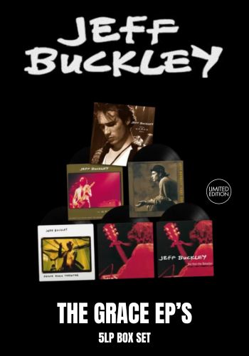 Jeff Buckley - The Grace EP's [5LP Box] 140gram Black Vinyl, Leather Textured Slipcase