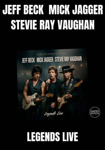 Jeff Beck / Mick Jagger / Stevie Ray Vaughan- Legends Live [LP] Limited Clear Colored Vinyl (import)
