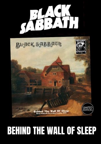 Black Sabbath - Behind The Wall Of Sleep [2LP] Limited Colored Vinyl , Gatefold, Numbered (import)