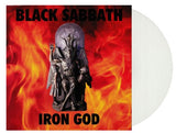 Black Sabbath W/ Rob Halford- Iron God [LP] Limited White Colored Vinyl (import)
