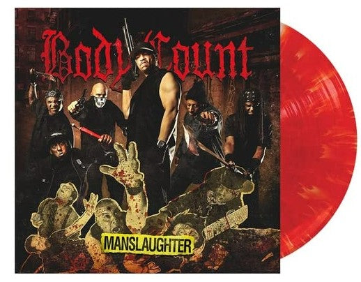 Body Count - Manslaughter [LP] (Cloudy Blood Red/Ultra Clear Vinyl, download, full-color insert with lyrics)