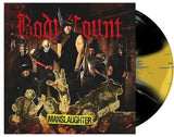 Body Count - Manslaughter [LP] (Black-Yellow Striped/Black-Silver Splatter Vinyl, download, full-color insert with lyrics, (limited)