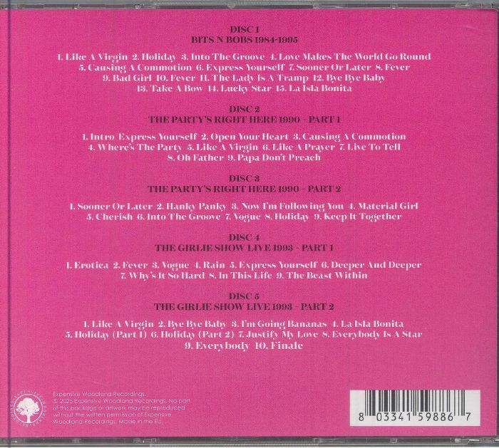 Madonna - Collected Broadcasts 1984-1995 [5CD] Limited Box Set
