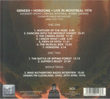 Genesis - Horizons: Live In Montreal 1974 [2CD] Limited Ediiton (import)
