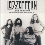 Led Zeppelin - Drive Me To Ruin [LP] Limited Black Vinyl (import)