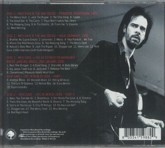 Nick Cave - Collected Broadcasts [4CD] Limited Box Set (import