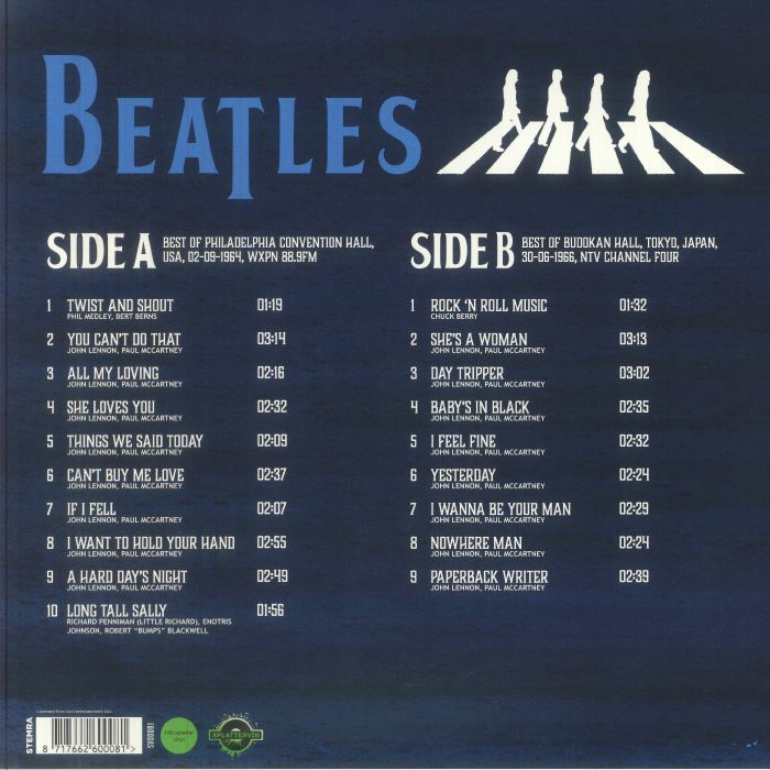 Beatles, The - Pacific Crossing [LP] Limited Splatter Colored