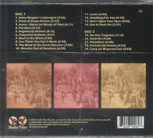 Kansas - Across The Airwaves [2CD] Limited Compact Disc (import) – Hot ...