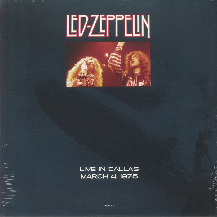 Led Zeppelin - Live In Dallas March 4 1975  [LP]  Limited Import Only Vinyl