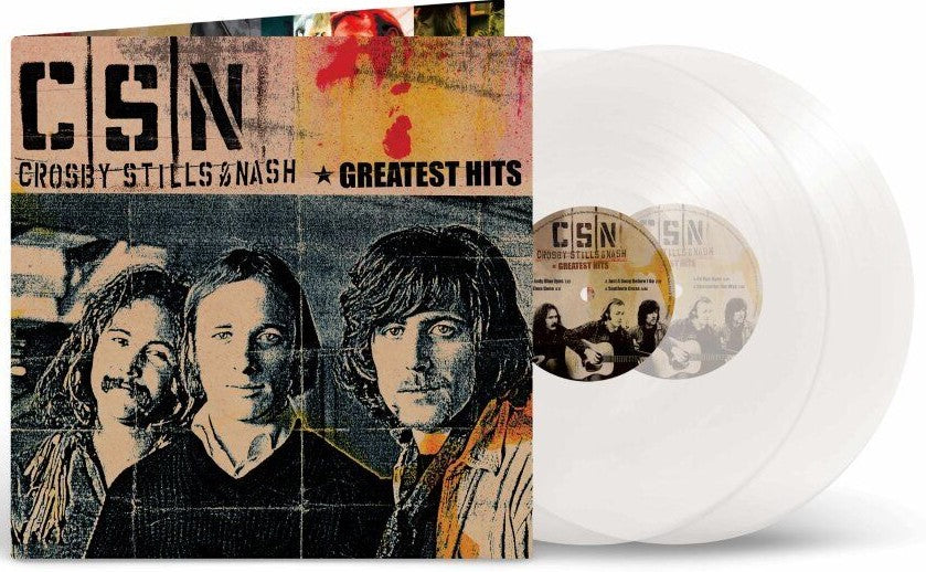 Crosby, Stills & Nash - Greatest Hits [2LP] Limited Milkey Clear Colored Vinyl (First Time On Vinyl)