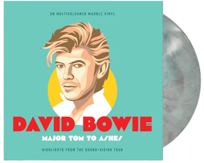 Bowie, David - Major Tom To Ashes [LP] Limited Red  Marbled Colored Vinyl (import)