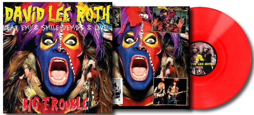 David Lee Roth - Big Trouble: Eat Em' & Smile Demos & Live [LP] Limited Red Colored Vinyl