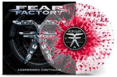 Fear Factory - Aggression Continuum [2LP] (Crystal Clear Red Splatter Vinyl) (limited)