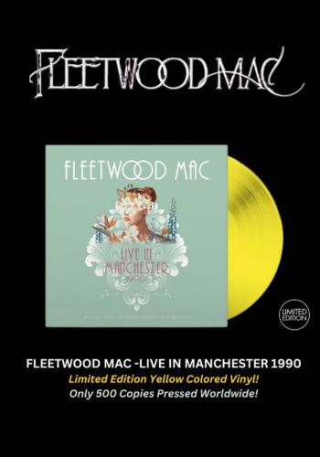 Fleetwood Mac - Live In Manchester 1990 [LP] Limited Special Edition Yellow Colored Vinyl (import)
