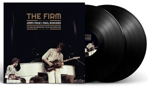 The Firm Feat. Jimmy Page & Paul Rodgers - The Oakland Broadcast Vol. 1 [2LP] Limited Black Vinyl, Gatefold (import)