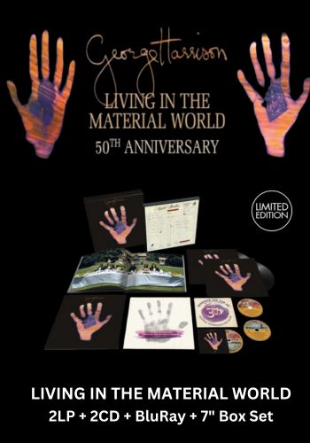 George Harrison - Living In The Material World [2LP+2CD+BluRay+7'']  50th Anniversary 180 Gram, Super Deluxe Edition