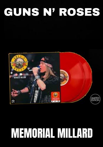 Guns N' Roses - Memorial Millard [2LP] Limited Red Colored Vinyl, Numbered (import)